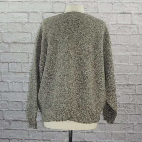 Vintage Lands End Recycled Wool Sweater 2x - Picture 2 of 5